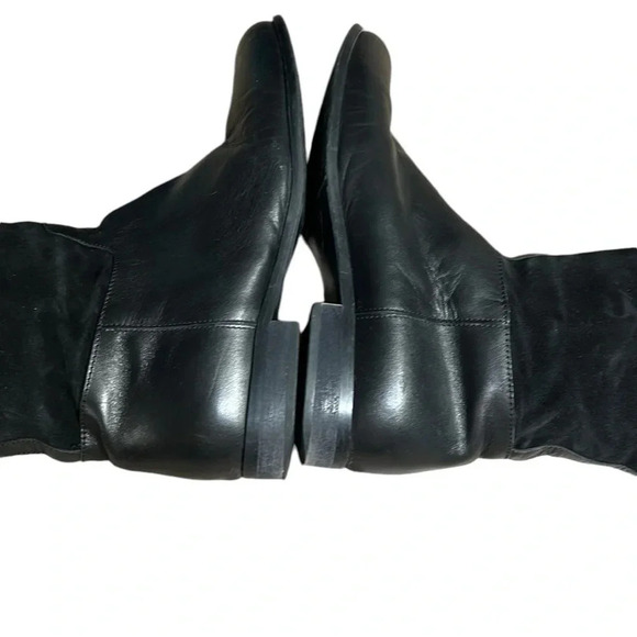 Aquatalia boots,vtg,women 7.5,knee high ,tall,riding boots,pre owned,black - Picture 10 of 15